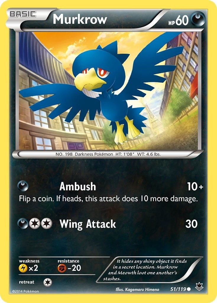Image for Murkrow (51/119) - Pokemon