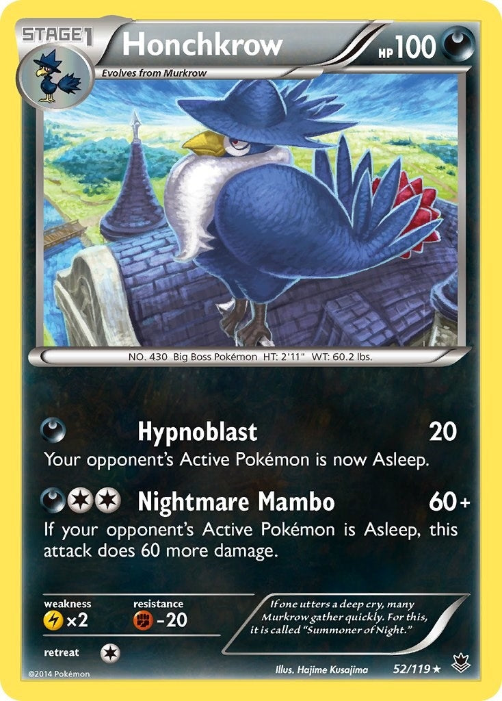 Image for Honchkrow (52/119) - Pokemon