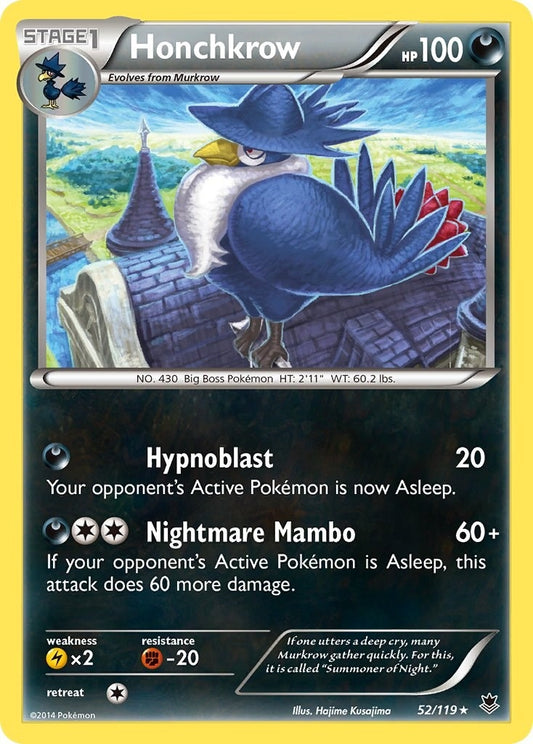 Image for Honchkrow (52/119) - Pokemon
