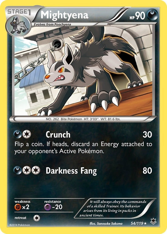 Image for Mightyena (54/119) - Pokemon