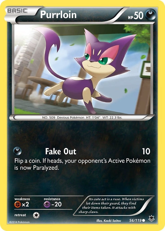 Image for Purrloin (56/119) - Pokemon