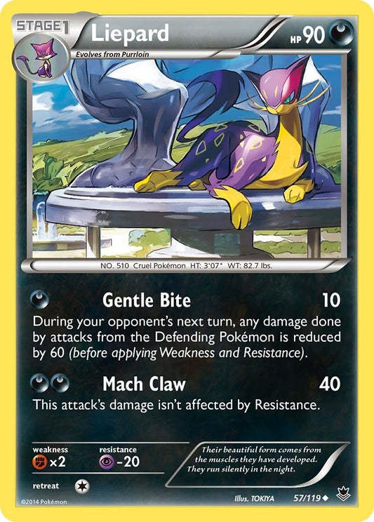 Image for Liepard (57/119) - Pokemon
