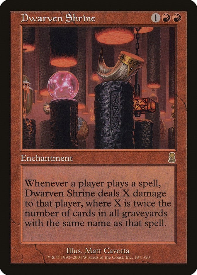 Image for Dwarven Shrine (187) - Magic: The Gathering