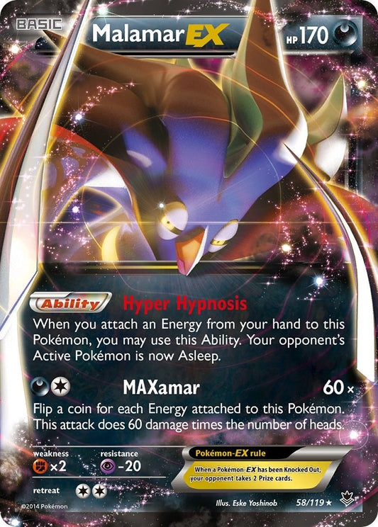 Image for Malamar EX (58/119) - Pokemon
