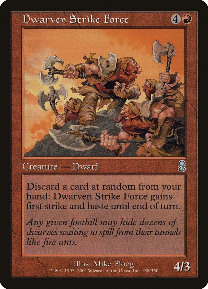 Image for Dwarven Strike Force (188) - Magic: The Gathering