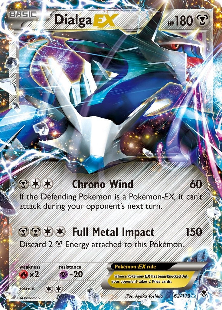 Image for Dialga EX (62/119) - Pokemon