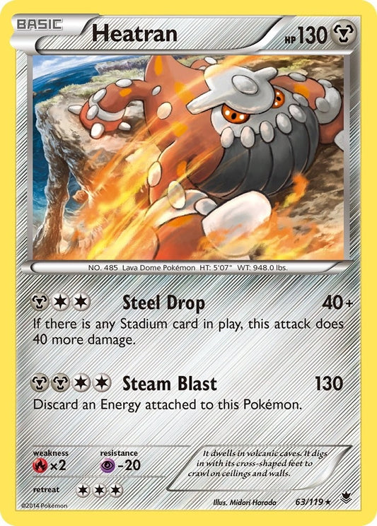 Image for Heatran (63/119) - Pokemon