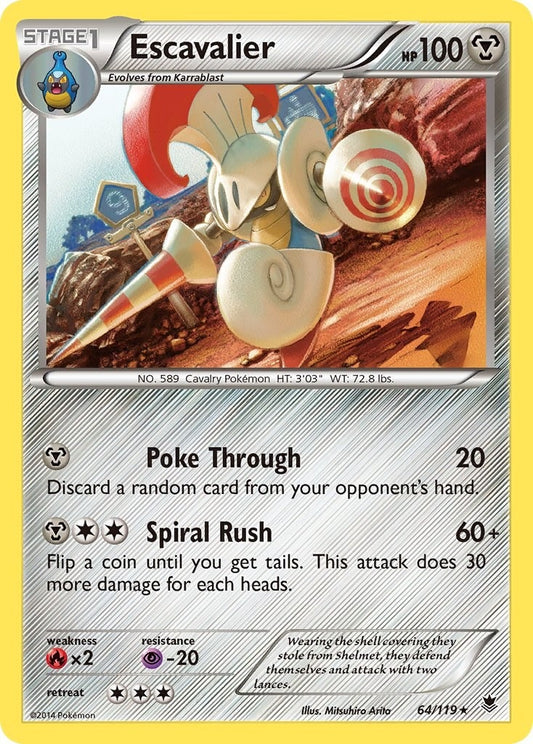 Image for Escavalier (64/119) - Pokemon