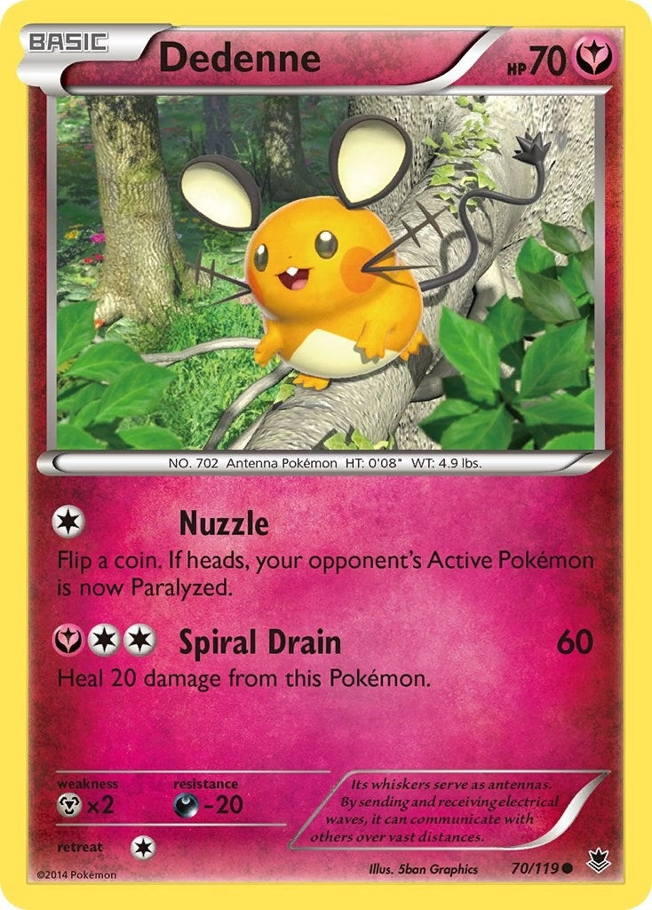 Image for Dedenne (70/119) - Pokemon