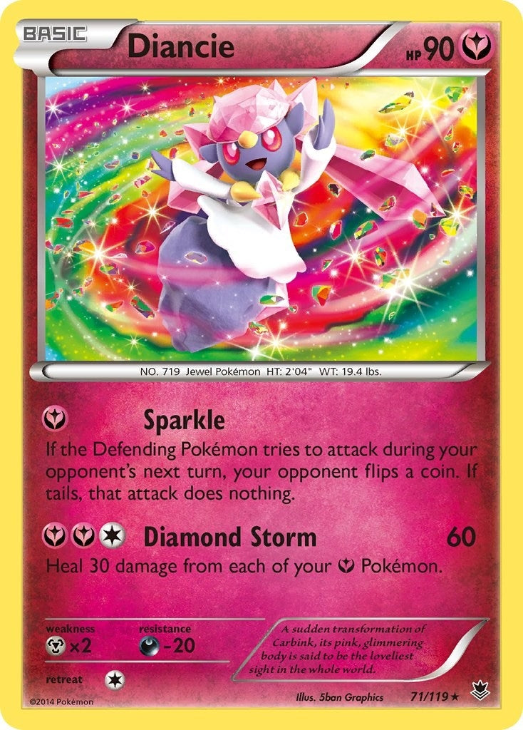 Image for Diancie (71/119) - Pokemon