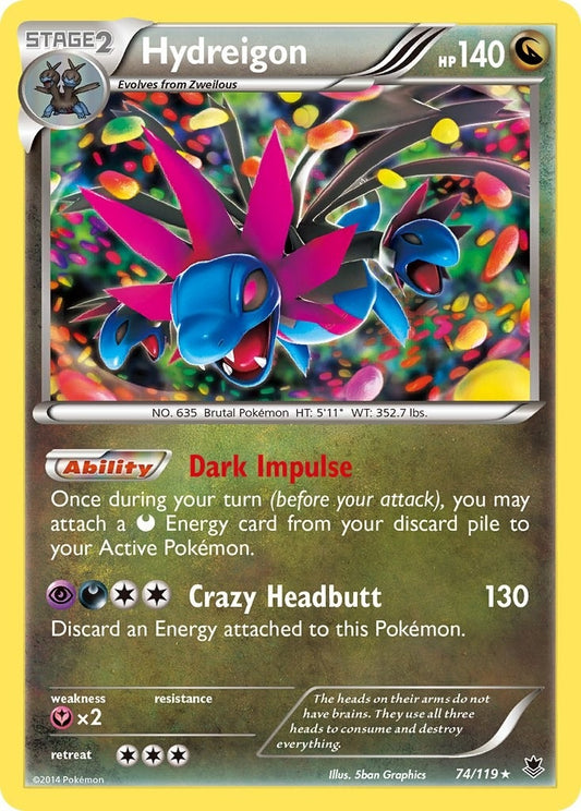 Image for Hydreigon (74/119) - Pokemon