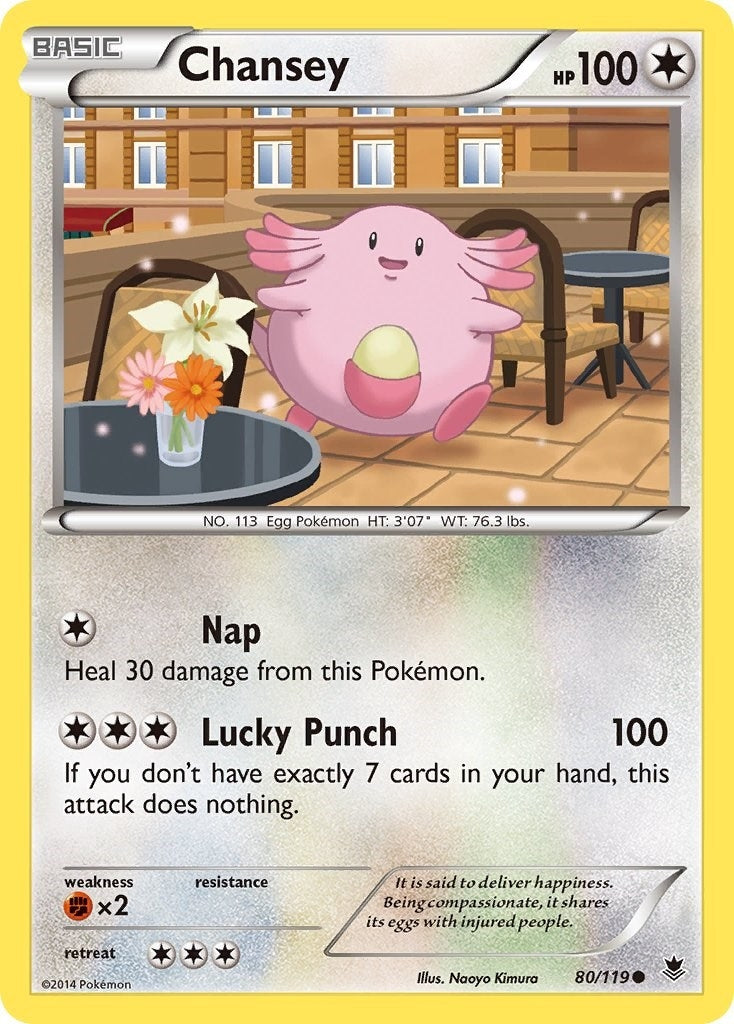 Image for Chansey (80/119) - Pokemon