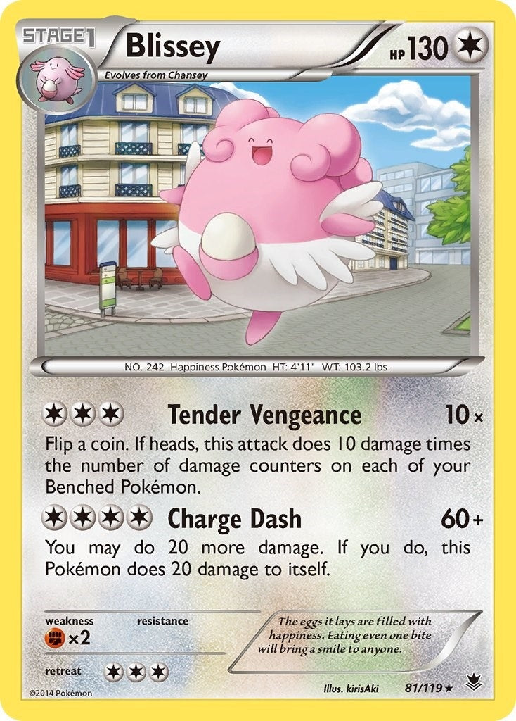 Image for Blissey (81/119) - Pokemon