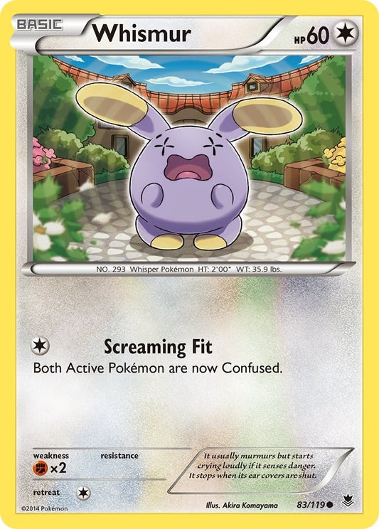 Image for Whismur (83/119) - Pokemon