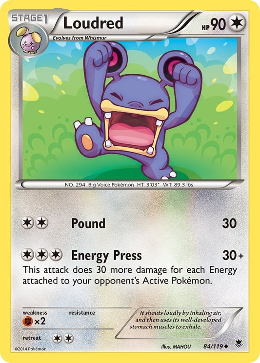 Image for Loudred (84/119) - Pokemon