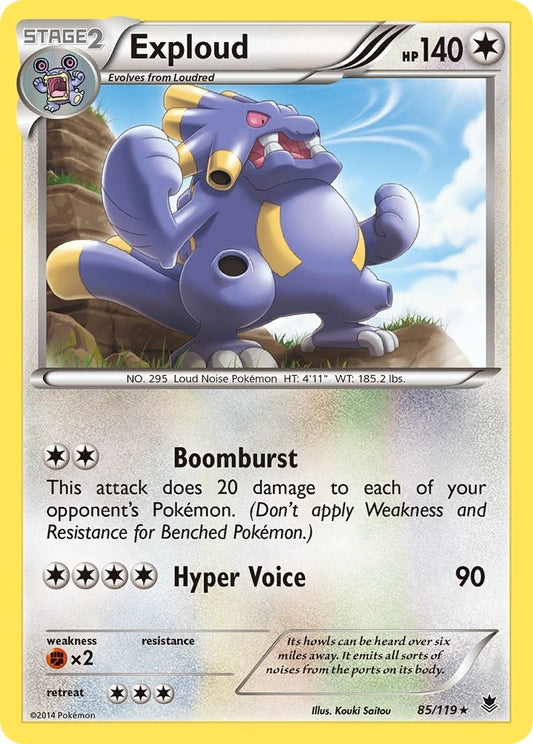 Image for Exploud (85/119) - Pokemon