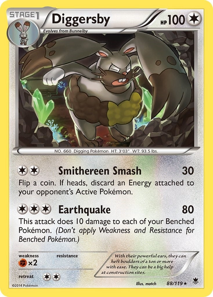Image for Diggersby (88/119) - Pokemon