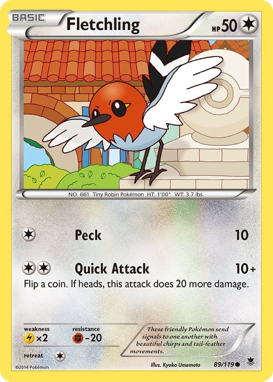 Image for Fletchling (89/119) - Pokemon
