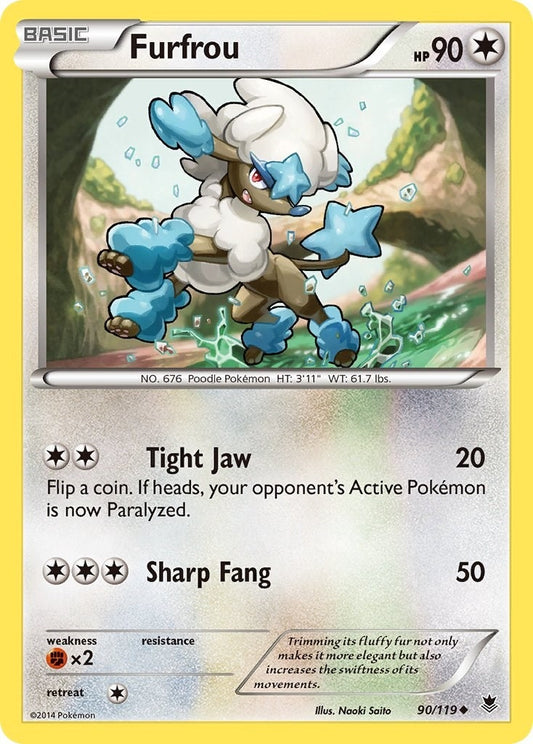 Image for Furfrou (90/119) - Pokemon