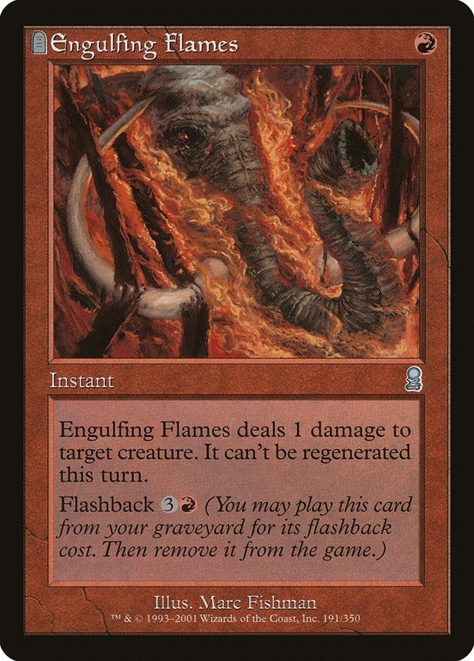 Image for Engulfing Flames (191) - Magic: The Gathering