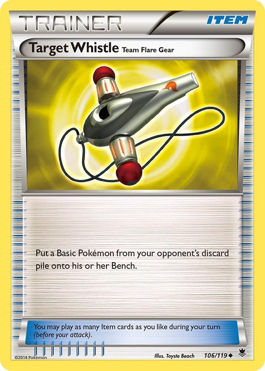 Image for Target Whistle (106/119) - Pokemon