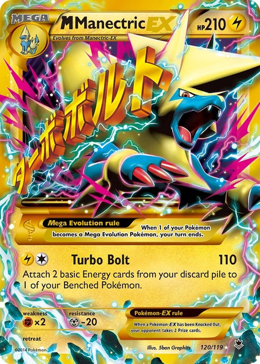 Image for M Manectric EX (120 Secret Rare) (120/119) - Pokemon