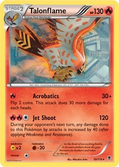 Image for Talonflame - 10/119 (XY Phantom Forces) (010/119) - Pokemon