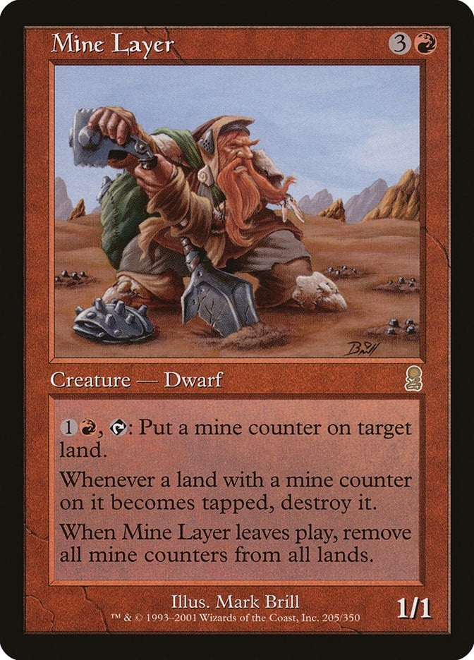 Image for Mine Layer (205) - Magic: The Gathering