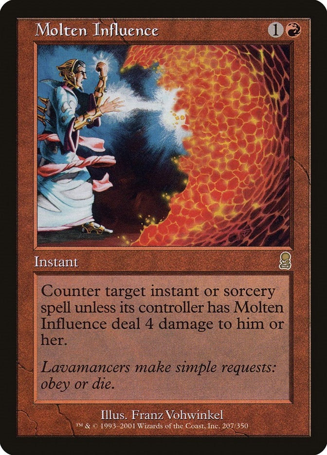 Image for Molten Influence (207) - Magic: The Gathering