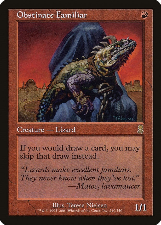 Image for Obstinate Familiar (210) - Magic: The Gathering