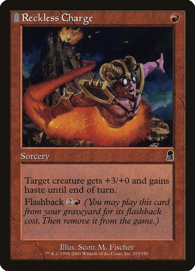 Image for Reckless Charge (215) - Magic: The Gathering