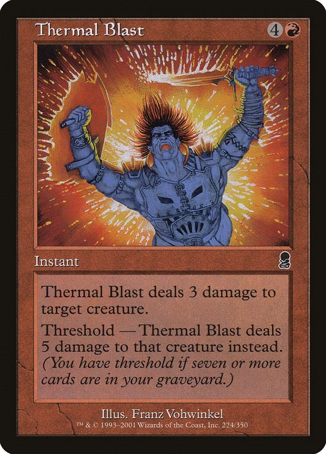 Image for Thermal Blast (224) - Magic: The Gathering