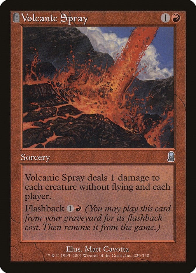 Image for Volcanic Spray (226) - Magic: The Gathering