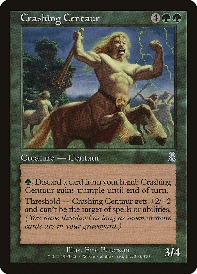 Image for Crashing Centaur (235) - Magic: The Gathering