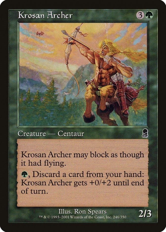 Image for Krosan Archer (246) - Magic: The Gathering