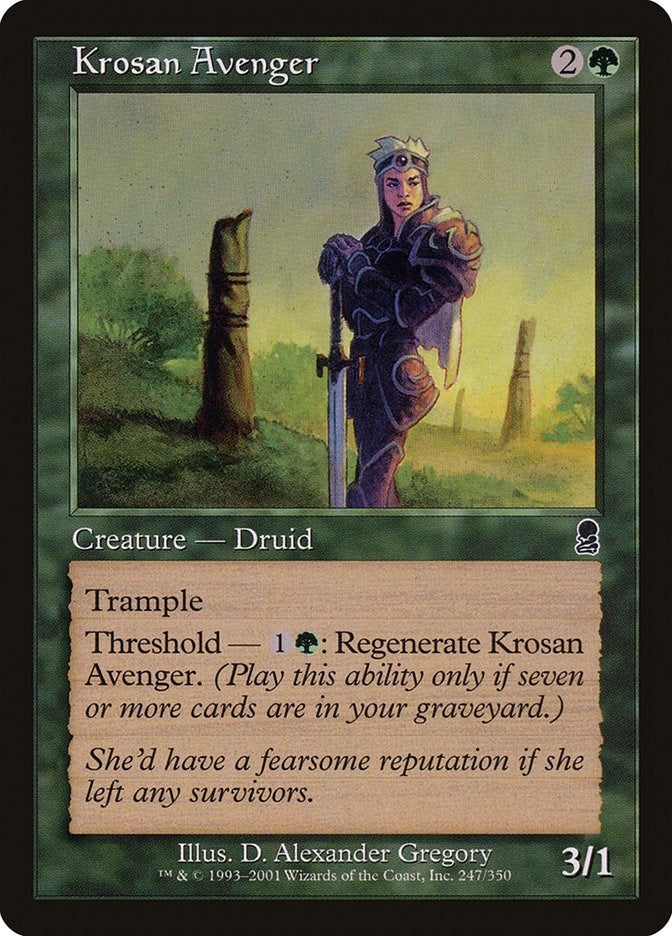 Image for Krosan Avenger (247) - Magic: The Gathering