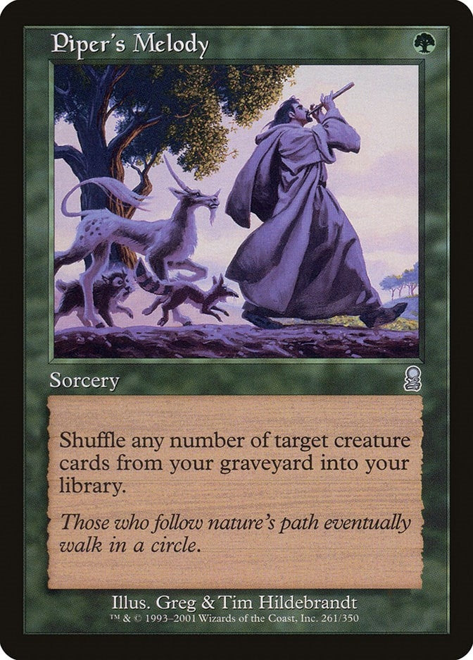 Image for Piper's Melody (261) - Magic: The Gathering