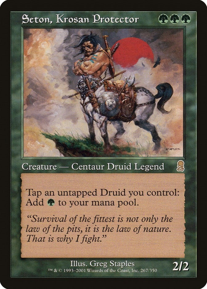 Image for Seton, Krosan Protector (267) - Magic: The Gathering