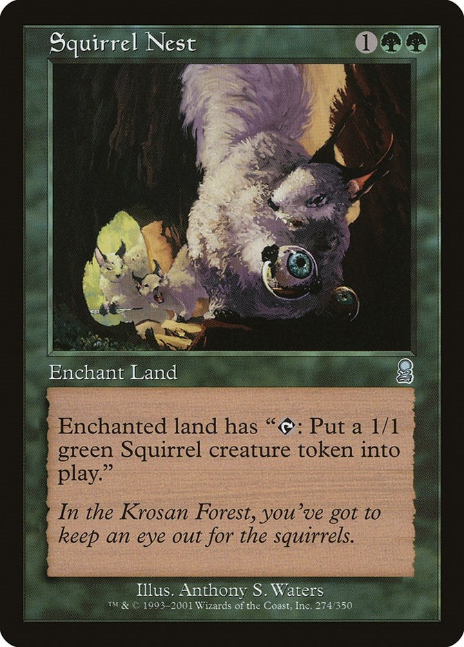 Image for Squirrel Nest (274) - Magic: The Gathering