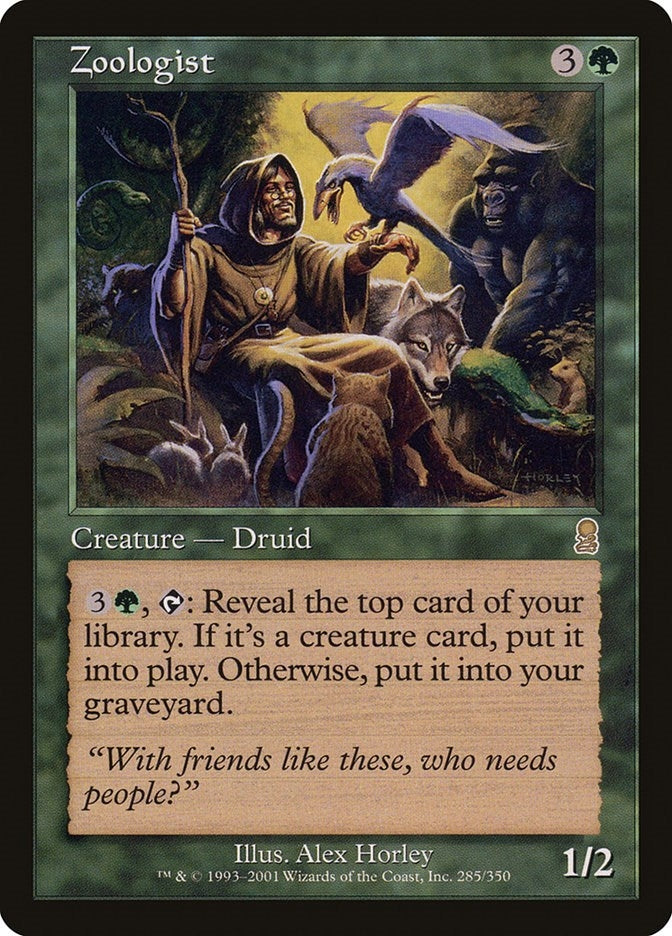 Image for Zoologist (285) - Magic: The Gathering
