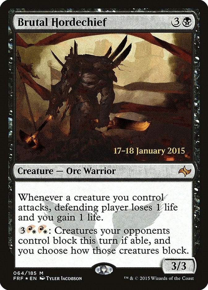 Image for Brutal Hordechief (64) - Magic: The Gathering