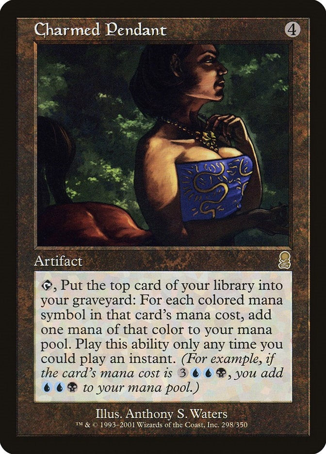 Image for Charmed Pendant (298) - Magic: The Gathering