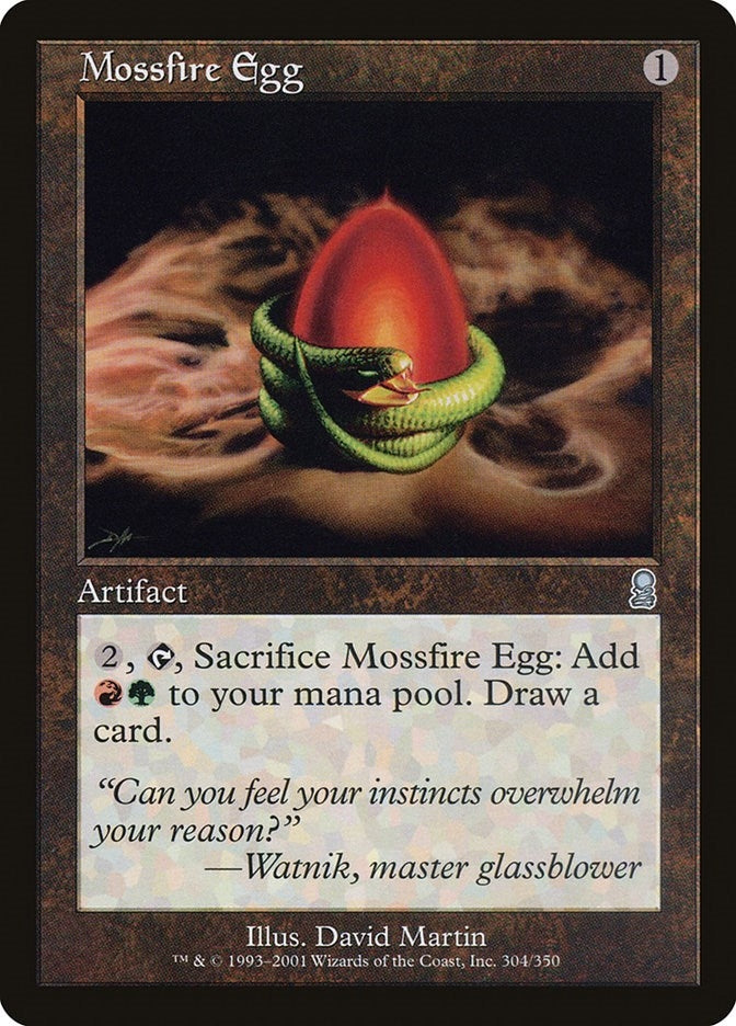 Image for Mossfire Egg (304) - Magic: The Gathering