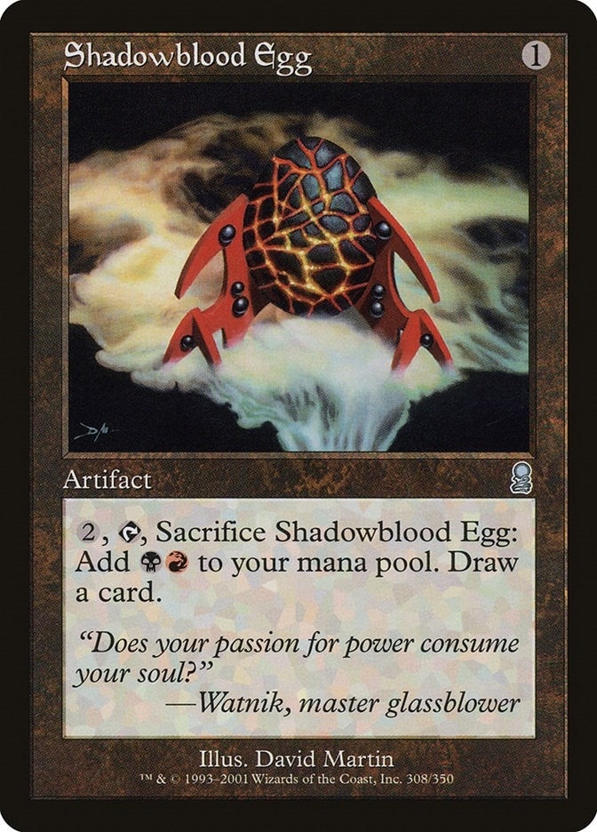 Image for Shadowblood Egg (308) - Magic: The Gathering