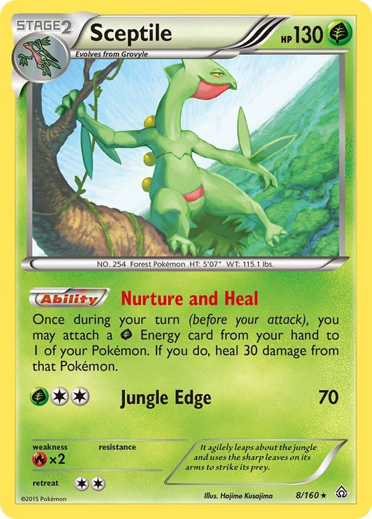 Image for Sceptile (8/160) - Pokemon