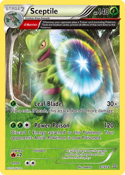Image for Sceptile (Omega) (9/160) - Pokemon