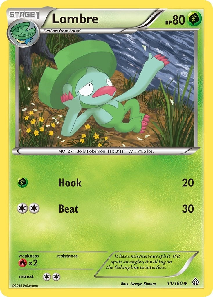 Image for Lombre (11/160) - Pokemon