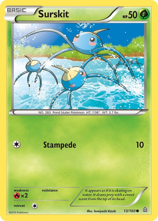 Image for Surskit (13/160) - Pokemon