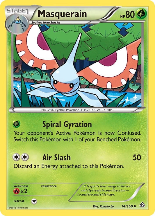 Image for Masquerain (14/160) - Pokemon