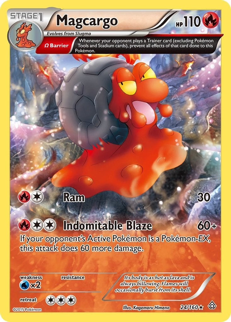 Image for Magcargo (Omega) (24/160) - Pokemon